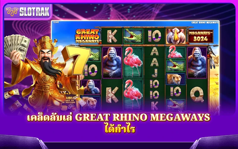 ทริคเล่นสล็อต Great Rhino Megaways ให้ได้กำไรแบบไม่ง้อดวง ทริคเล่นสล็อต Great Rhino Megaways ให้ได้กำไรแบบไม่ง้อดวง
